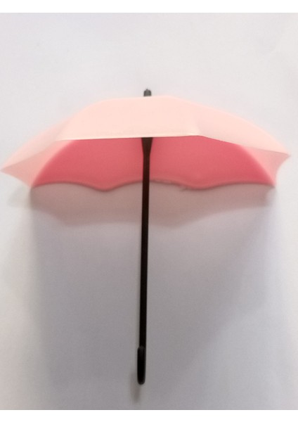Dekoratif Şemsiye Duvar Askısı Pembe