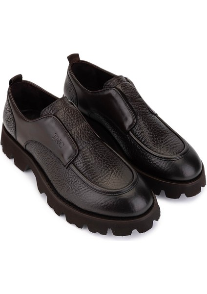 Erkek Hakiki Deri Kahverengi Casual Ayakkabı 1093 1903 Erk Ayk SK25-26 Kahve fiyatları