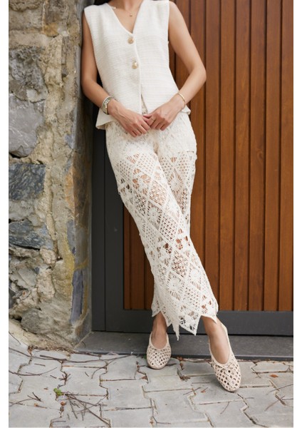 Sıngle Kadın Bej Orgu Ithal Babet fiyatları