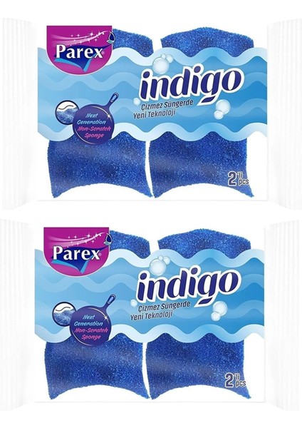 İndigo 2'li Sünger İkili Paket