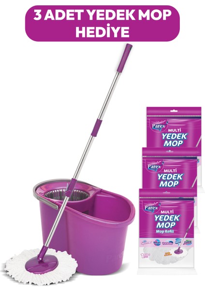 Tornado Otomatik Temizlik Seti ve 3'lü Yedek Mop Paketi fiyatları