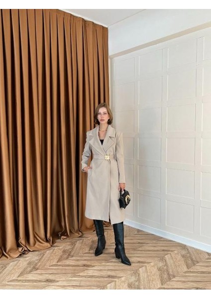 5510 Stilife Tokalı Düz Kaban