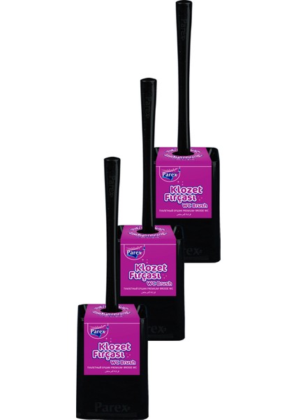 Premium Klozet Fırçası Üçlü Paket