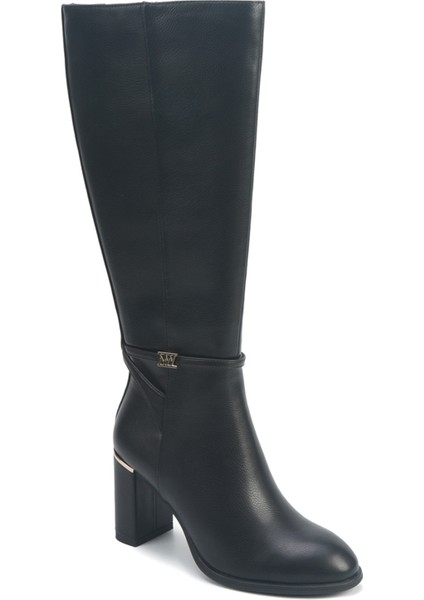 Ortens 5pr Siyah Kadın Topuklu Çizme fiyatları