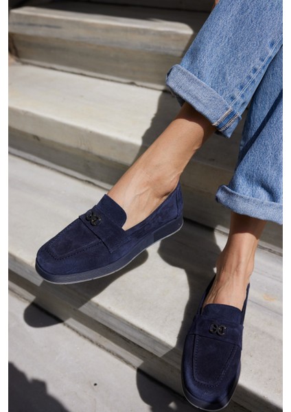 Lugo Kadın Kahve Gercek Suet Loafer Ayakkabi fiyatları