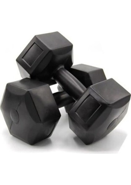 3 kg x 2 Plastik Dambıl – Omuz, Kol ve Göğüs Egzersiz Aleti