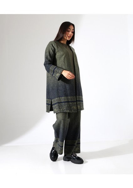 Kadın Kimono Büyük Beden Üç Parça Takım modelleri