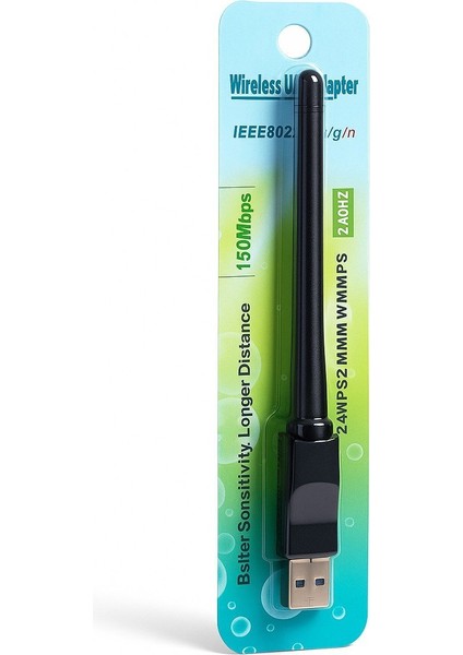 150 Mbps 2.4.ghz Kablosuz Anten Wifi Adaptör fiyatları