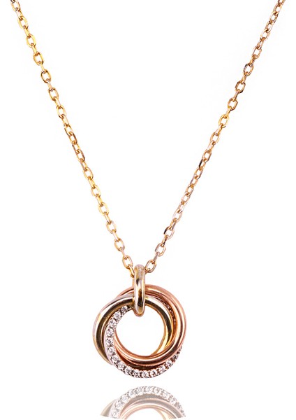 Nio Şık Gümüş Kolye MS3215- 925 Ayar Gümüş Ithal Ürün modelleri