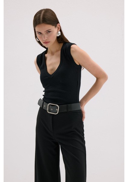 221-1 B Siyah Pantolon