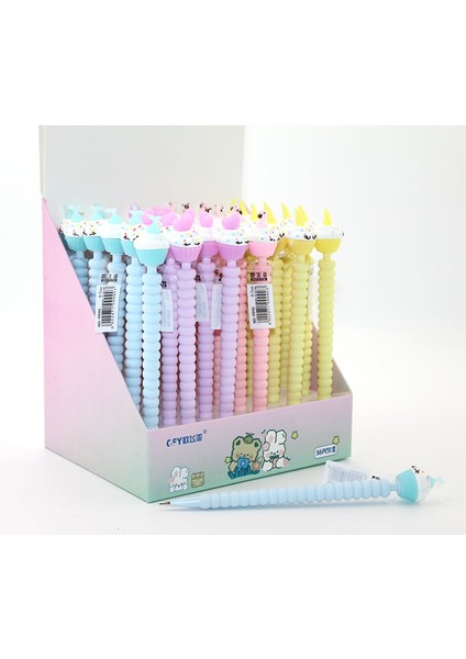 Tasarımı Cupcake 07 Uçlu Kalem