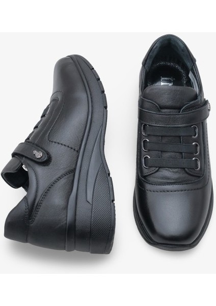 Sereia Kadın Hakiki Deri Günlük Ayakkabı Siyah indirimleri