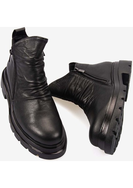 Hakiki Deri Kadın Bot T801 modelleri