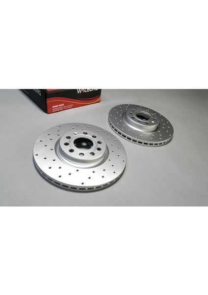 Vw Caddy 2k5 Spor Delik Performans Ön Fren Diski Takım 312MM