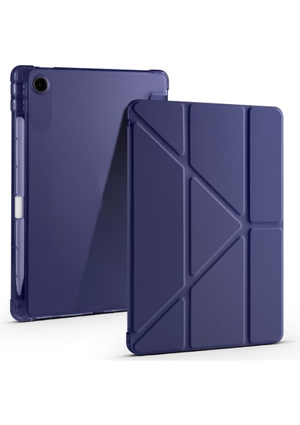 Lenovo Tab TB-311FU Uyumlu Kalem Bölmeli Uyku Modlu Standlı Tablet Kılıfı