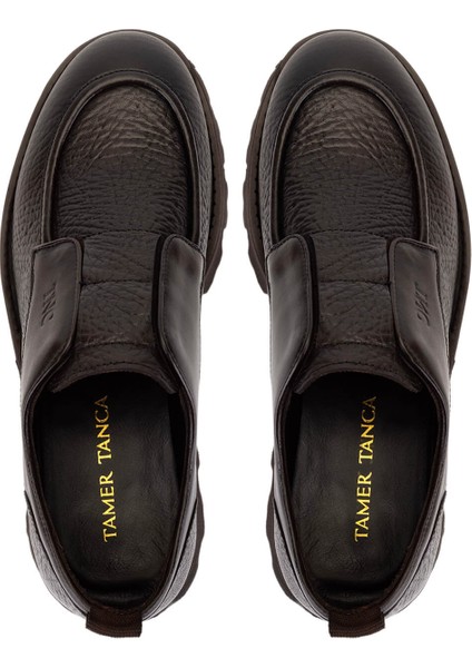 Erkek Hakiki Deri Kahverengi Casual Ayakkabı 1093 1903 Erk Ayk SK25-26 Kahve indirimleri