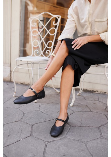 Melotti Kadin Siyah Gercek Deri Babet modelleri