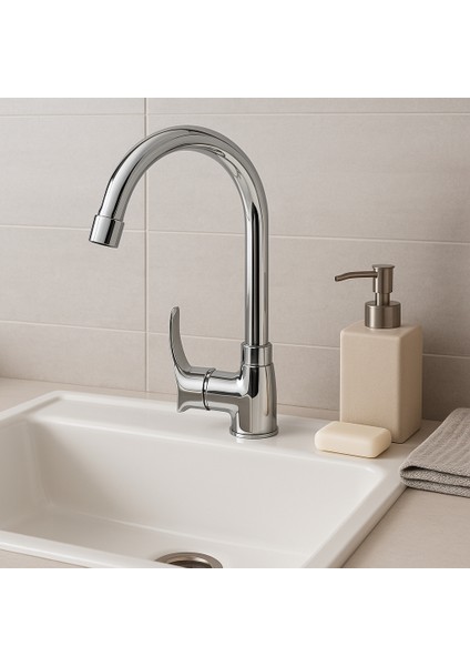 Dalyan Aykuğu Şık Tasarım Lavabo Bataryası DL-305 fiyatları