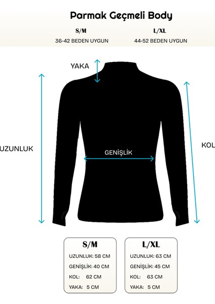 Hafif Balıkçı Yakalı Parmak Geçmeli Likralı Organik Kadın Body - Açık Çikolata - L-XL