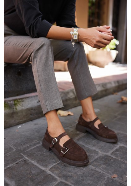 Peter Kadin Siyah Gercek Deri Loafer Ayakkabi fırsatları