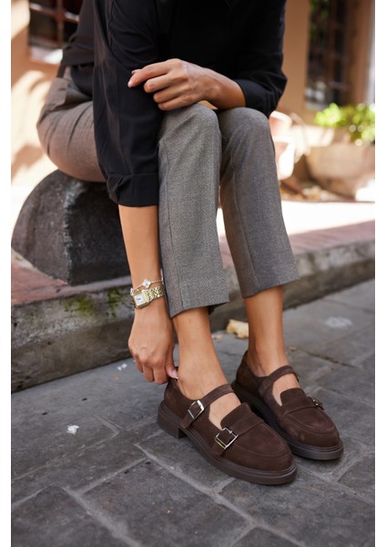 Peter Kadin Siyah Gercek Deri Loafer Ayakkabi indirimleri