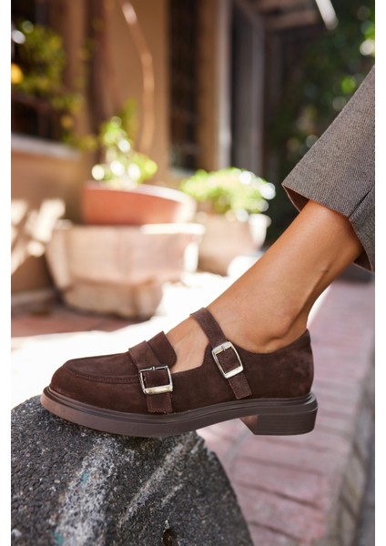 Peter Kadin Siyah Gercek Deri Loafer Ayakkabi