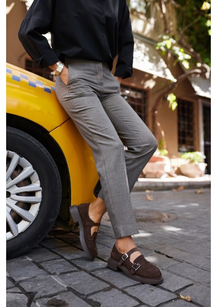 Peter Kadin Siyah Gercek Deri Loafer Ayakkabi