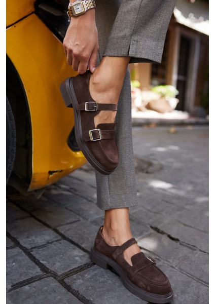 Peter Kadin Siyah Gercek Deri Loafer Ayakkabi