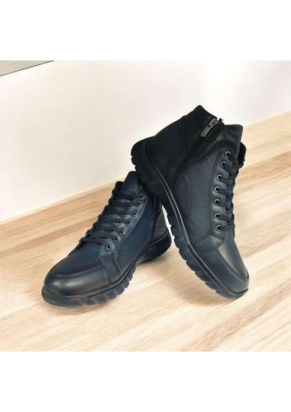 AR-450.06 Hakiki Deri Rahat Suya Dayanıklı Kaymaz Erkek Yüksek Kalite Kışlık Bot indirimleri