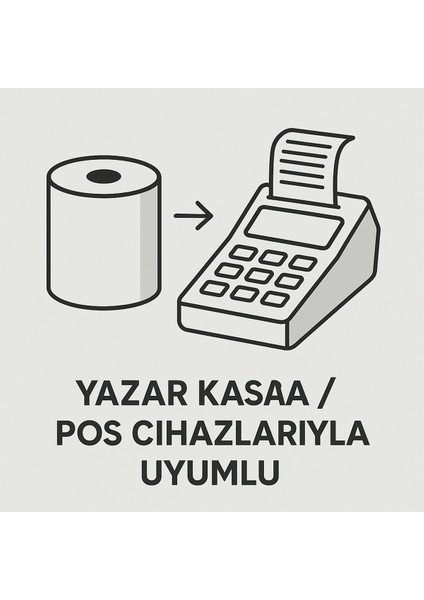 Termal Pos Rulo 56mm x 16M Kağıt Termal Yazıcı ve Yazar Kasa Için Uyumlu Net Kalıcı Baskı 10 Adet fırsatları