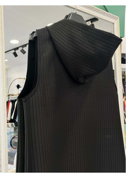 Nurgün Kapitone Yelek - Siyah - 46 fırsatları