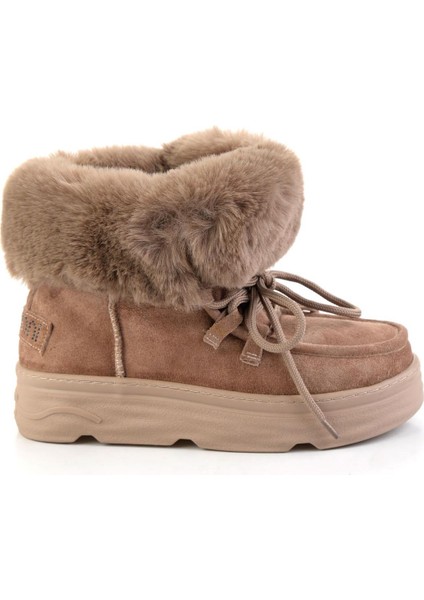 Vizon Hakiki Deri Kadın Bot & Bootie K02748100802