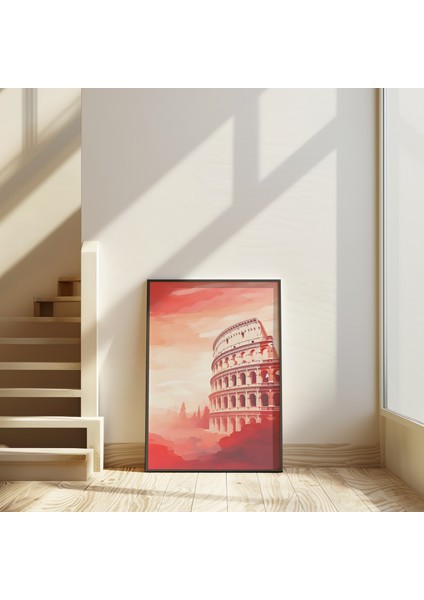 Ahşap Çerçeveli 2'li Poster Tablo Seti | Modern Stil Minimal Duvar Dekoru modelleri