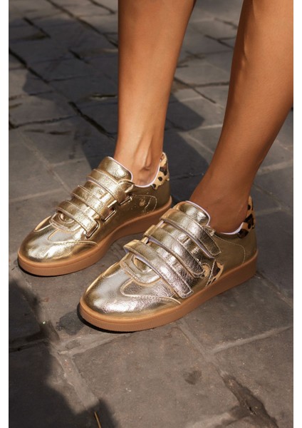 Isabel Kadın Leopar Cırtlı Kaucuk Tabanli Sneaker fiyatları