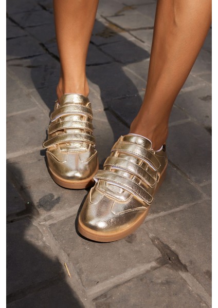 Isabel Kadın Leopar Cırtlı Kaucuk Tabanli Sneaker modelleri