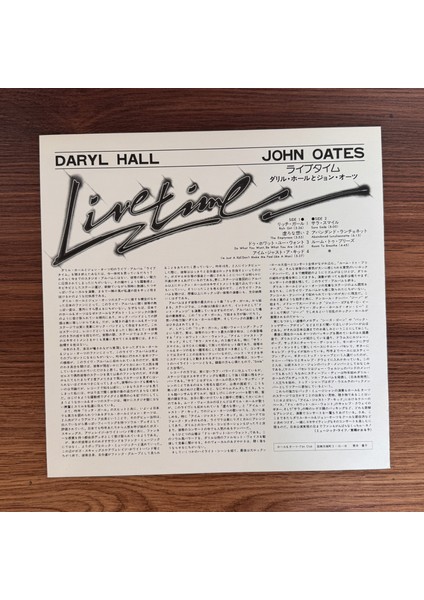 Daryl Hall & John Oates – Livetime modelleri