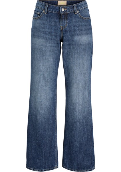 Kadin Düsük Bel Loose Fit Jean - Palermo modelleri