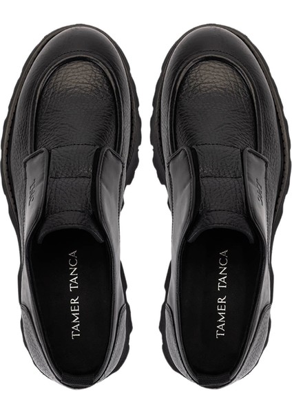 Erkek Hakiki Deri Siyah Casual Ayakkabı 1093 1903 Erk Ayk SK25-26 Sıyah indirimleri