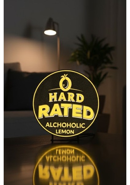 Hard Rated Alchoholic Lemon Solo Tasarımlı Dekoratif Aydınlatma