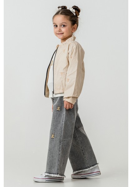 Tavşan Nakışlı Kız Çocuk 3\'lü Takım - 26K 2246 modelleri