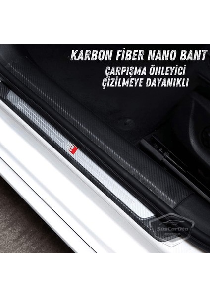 Üniversal Araç Içi 3D Şeffaf Karbon Kapı Eşik Bandı Arka Tampon Eşiği Koruma Folyosu Orijinal Hava Kanallı Yapışkanlı Ithal Çok Amaçlı Tampon Koruma 5 Metre ONP316 fırsatları