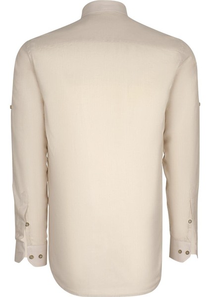 Ikili Set G721 Dewberry Erkek Gömlek-Lacivert-Bej indirimleri