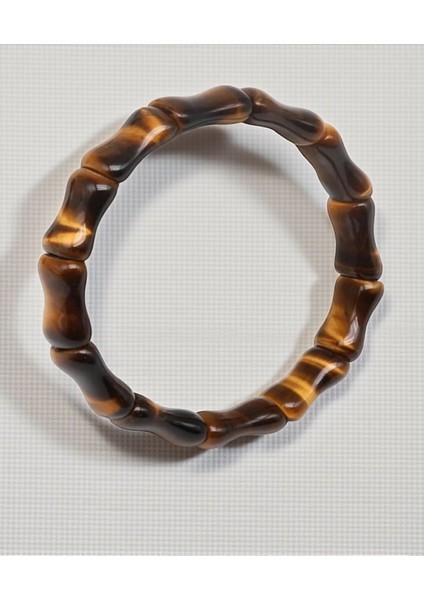 Premium Kaplan Gözü Taş Roleks Bileklik 20 cm fiyatları