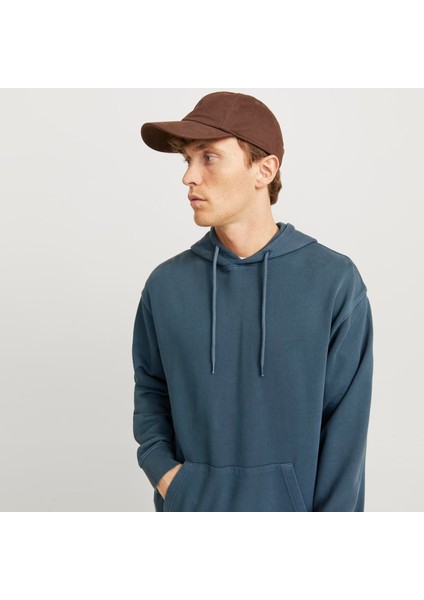 Erkek Kapüsonlu Düz Renk Sweatshirt- Charge