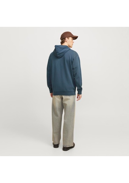 Erkek Kapüsonlu Düz Renk Sweatshirt- Charge fiyatları