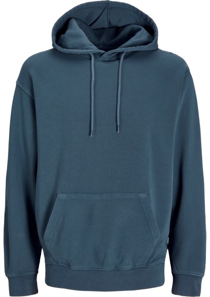 Erkek Kapüsonlu Düz Renk Sweatshirt- Charge indirimleri