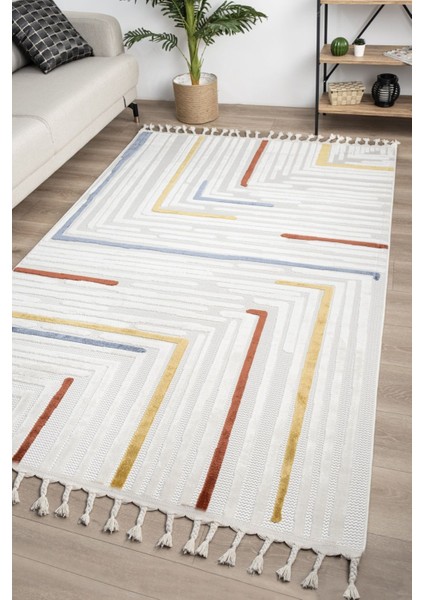 Nevada Koleksiyonu mt Modern Ince Oturma Odası ve Salon Halısı