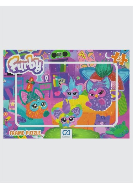 35 Parça Bebek Puzzle - Eğitici Çerçeve Puzzle Yapboz