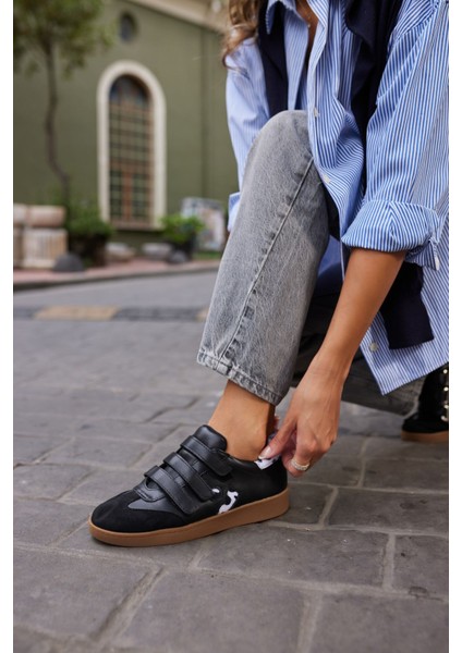 Isabel Kadın Leopar Cırtlı Kaucuk Tabanli Sneaker fiyatları