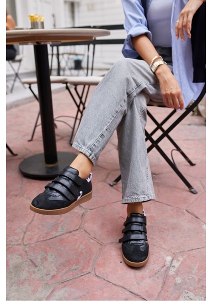 Isabel Kadın Leopar Cırtlı Kaucuk Tabanli Sneaker modelleri